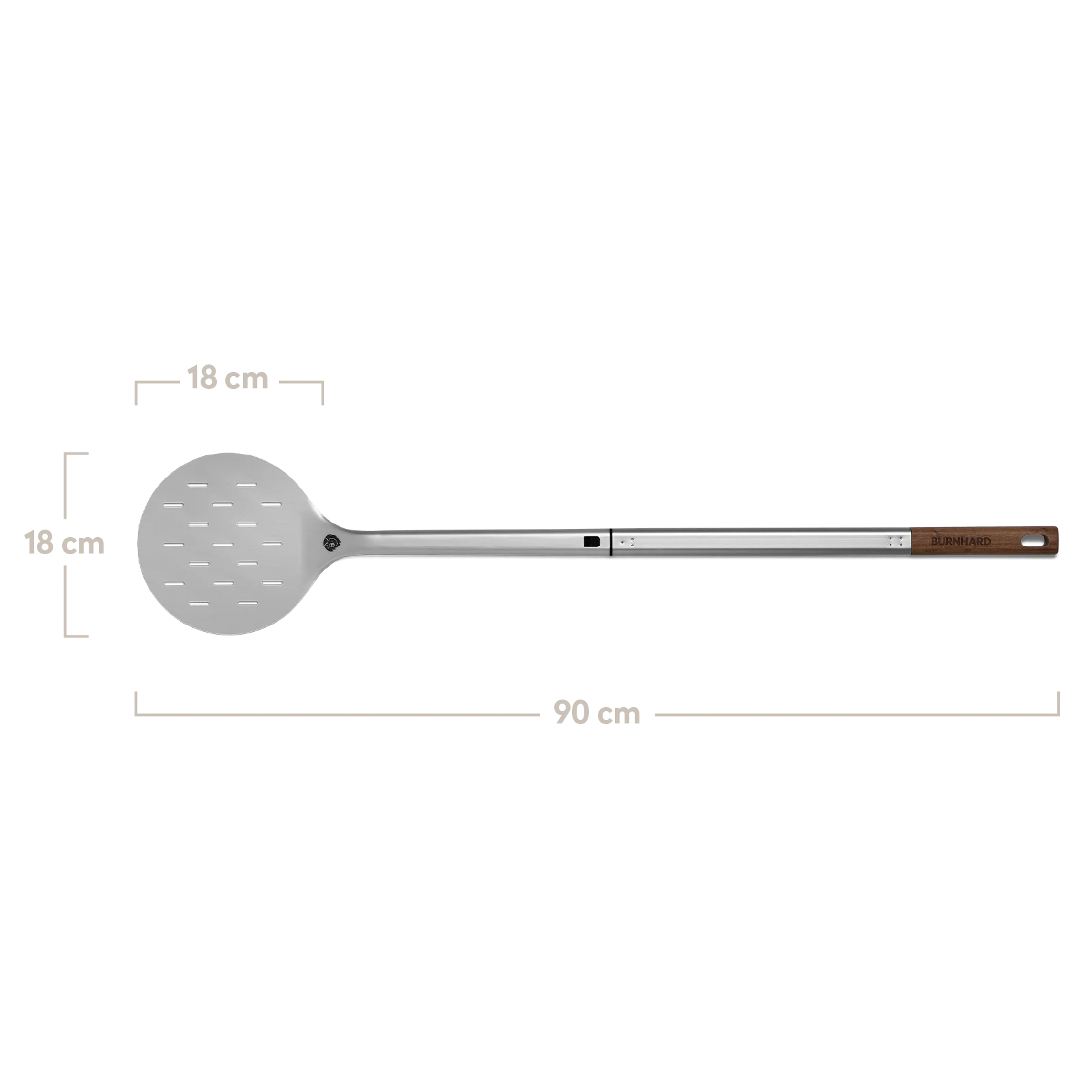 BURNHARD Pizzawender - Profi-Tool für perfekte Pizzadrehungen von BURNHARD