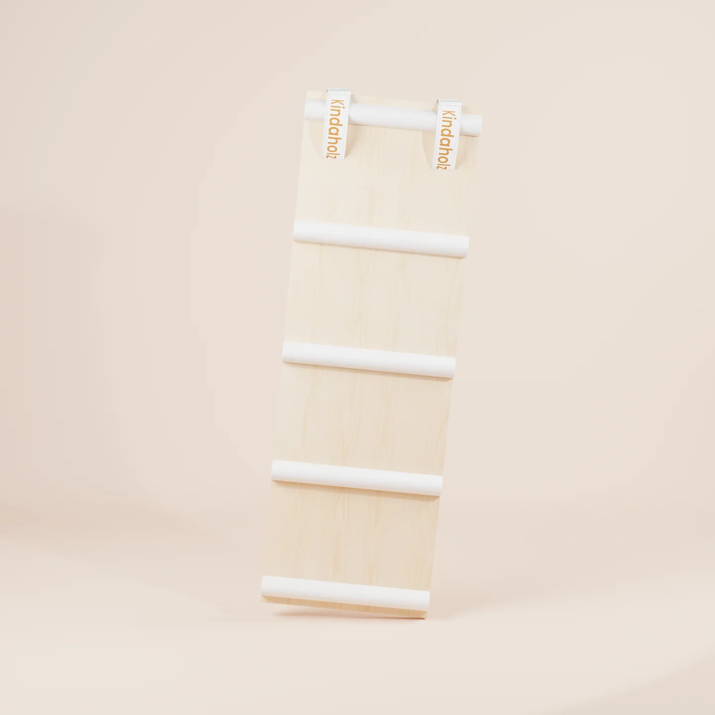 Kindaholz MIKA Rutschrampe Weiß Indoor Kletterrampe aus FSC Holz von Kindaholz