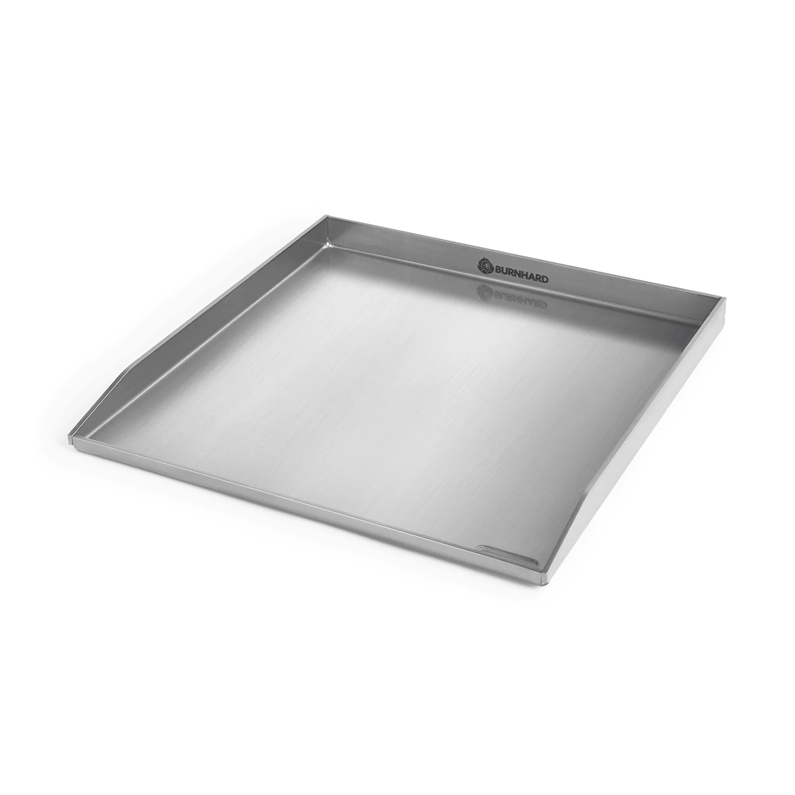 BURNHARD Plancha Grillplatte für den FRED - 41,5 × 40 × 3,5 cm