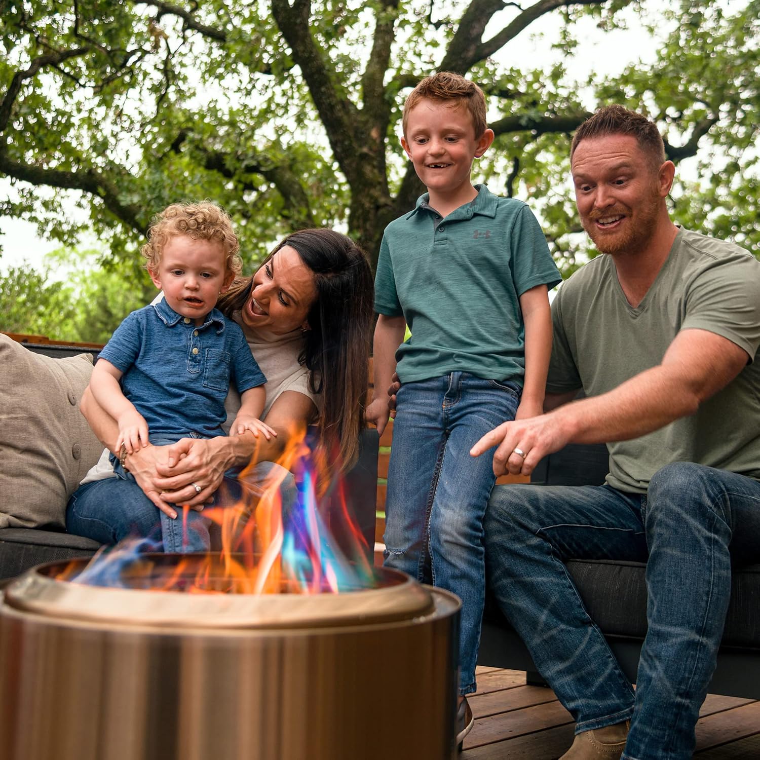 Solo Stove Color Packs - Buntes Feuerpulver - 10er Pack für Feuerstellen - Feuerschalen - Kamin und Lagerfeuer von Solo Stove