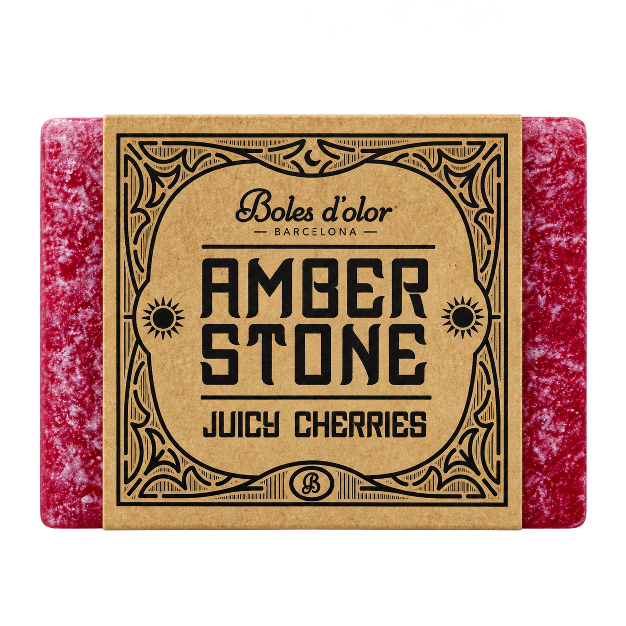 Amber Stone - Juicy Cherries - Kirsche - Duft in Quadratform