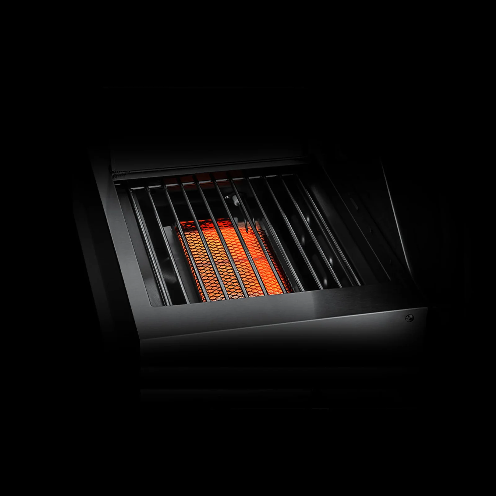 BURNHARD FRED Jr. Deluxe Gasgrill 2-Brenner in der Farbe Edelstahl mit Gusseisenrost von BURNHARD