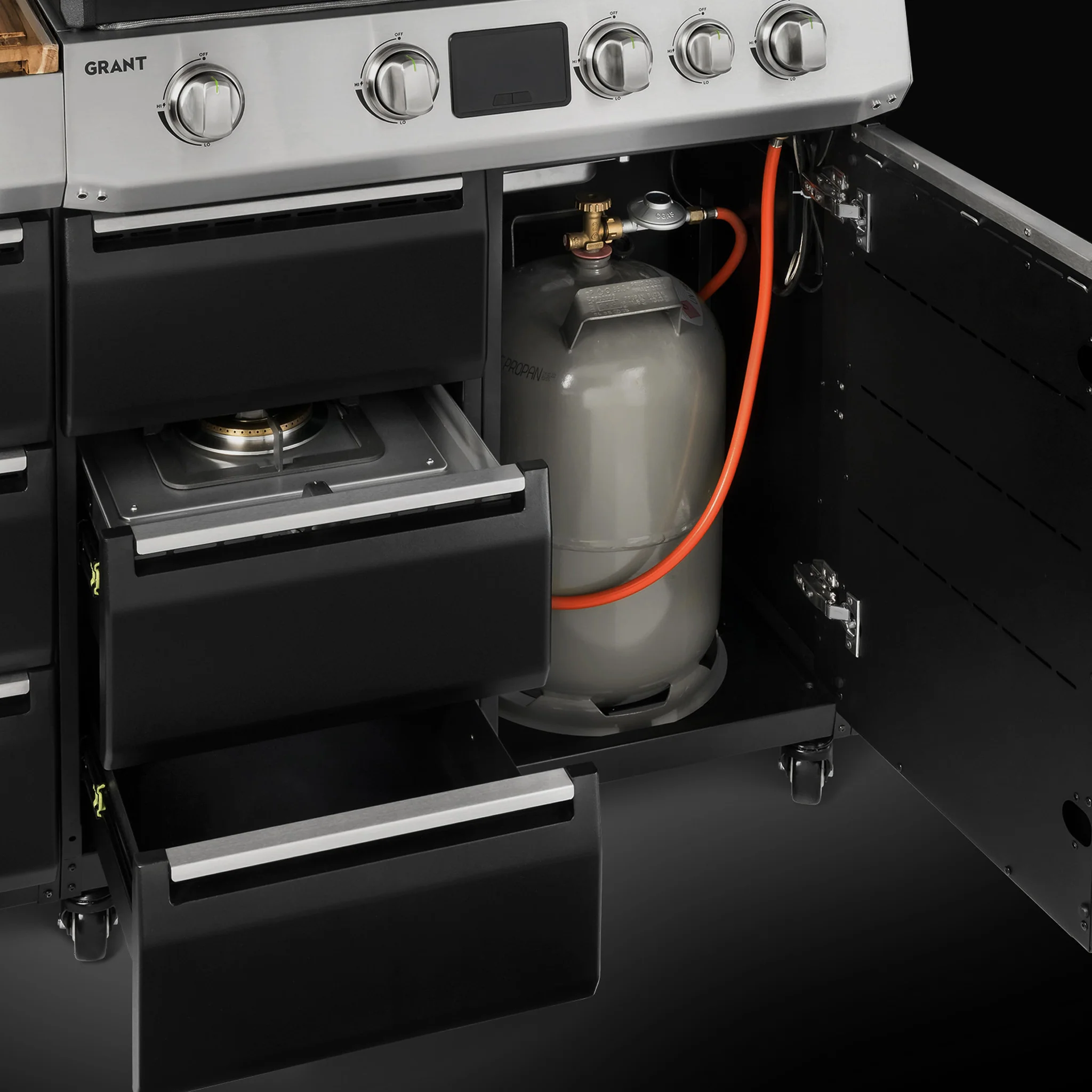 BURNHARD GRANT Upgrade + Modular Gasgrill von BURNHARD