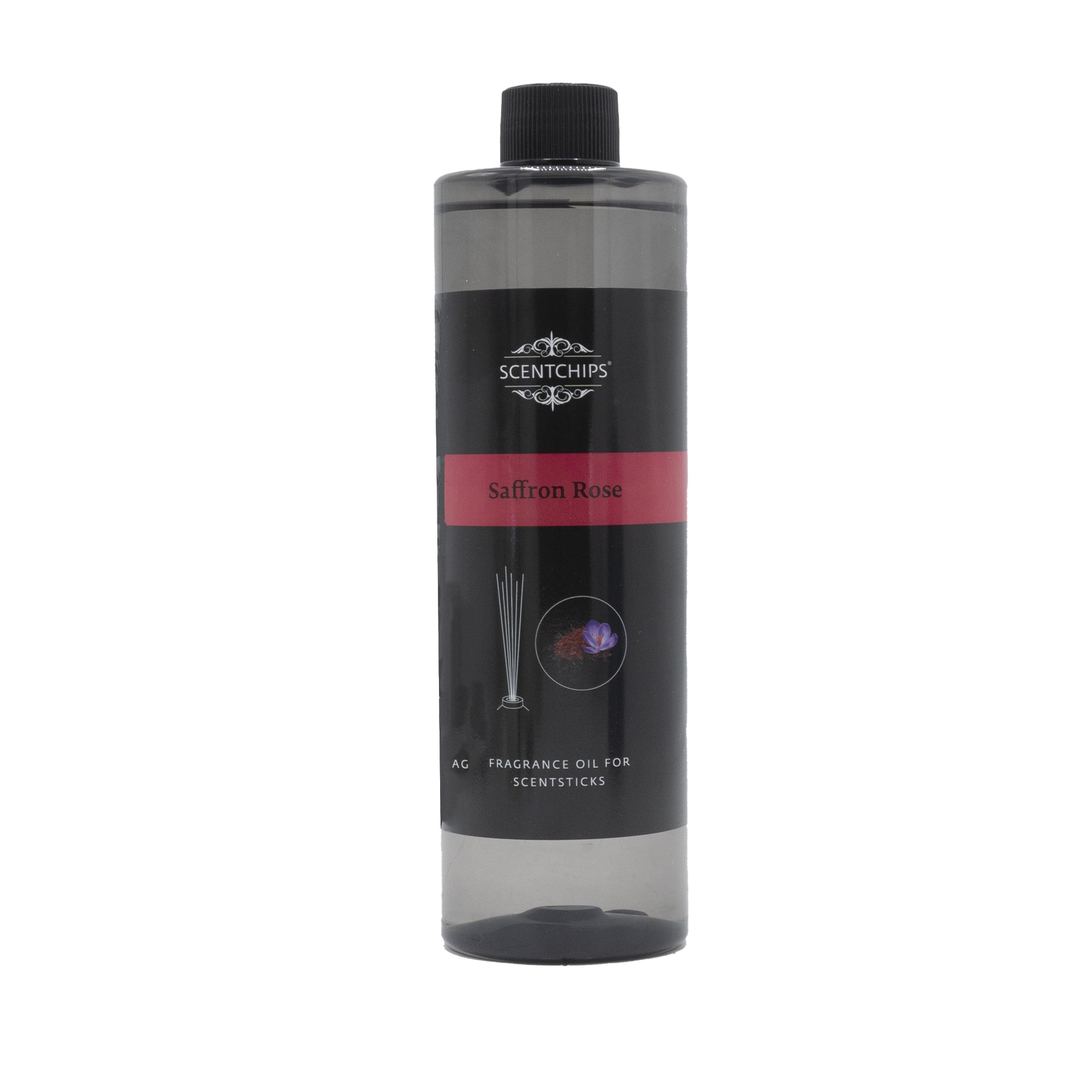 Scentchips® Geschenkset Duftstäbchen Saffron Rose mit gradient ocean Flasche von Scentchips®