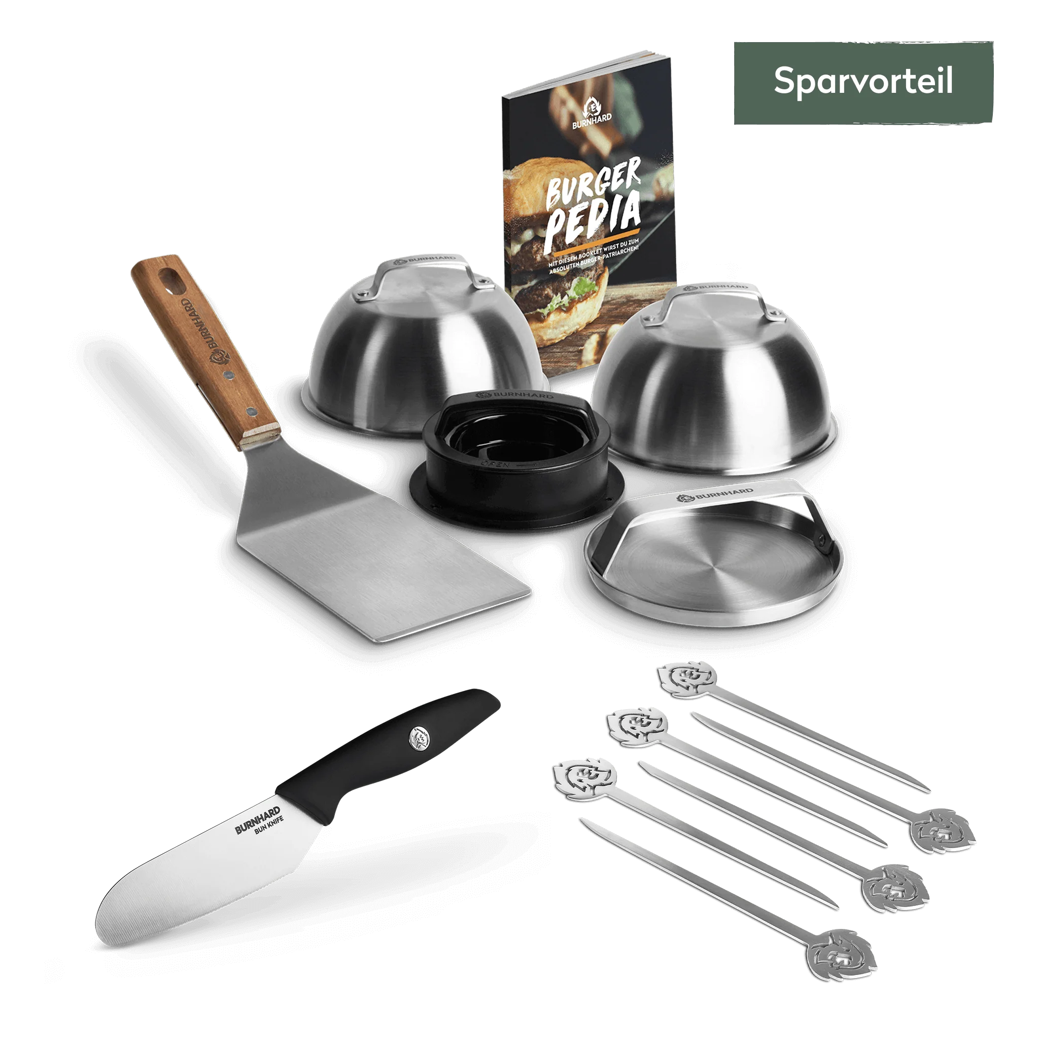 BURNHARD Burger-Set 8-tlg.