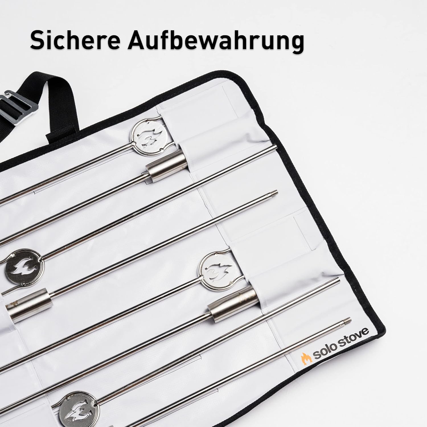 Solo Stove Grillspieße für Feuerschale 4 Stück | Marshmallows - Stockbrot - Würstchen von Solo Stove
