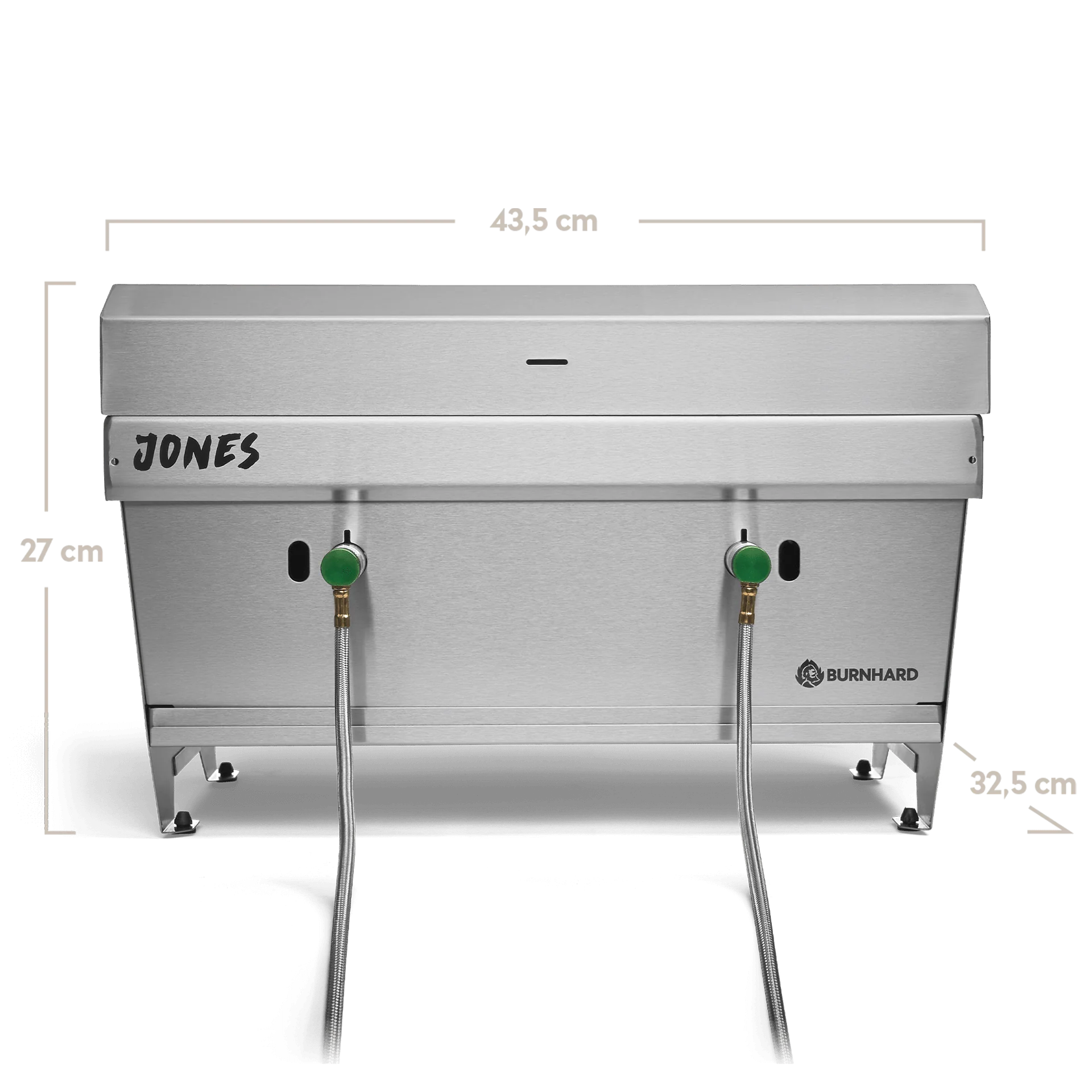 BURNHARD JONES Campinggrill 2-Brenner  von BURNHARD