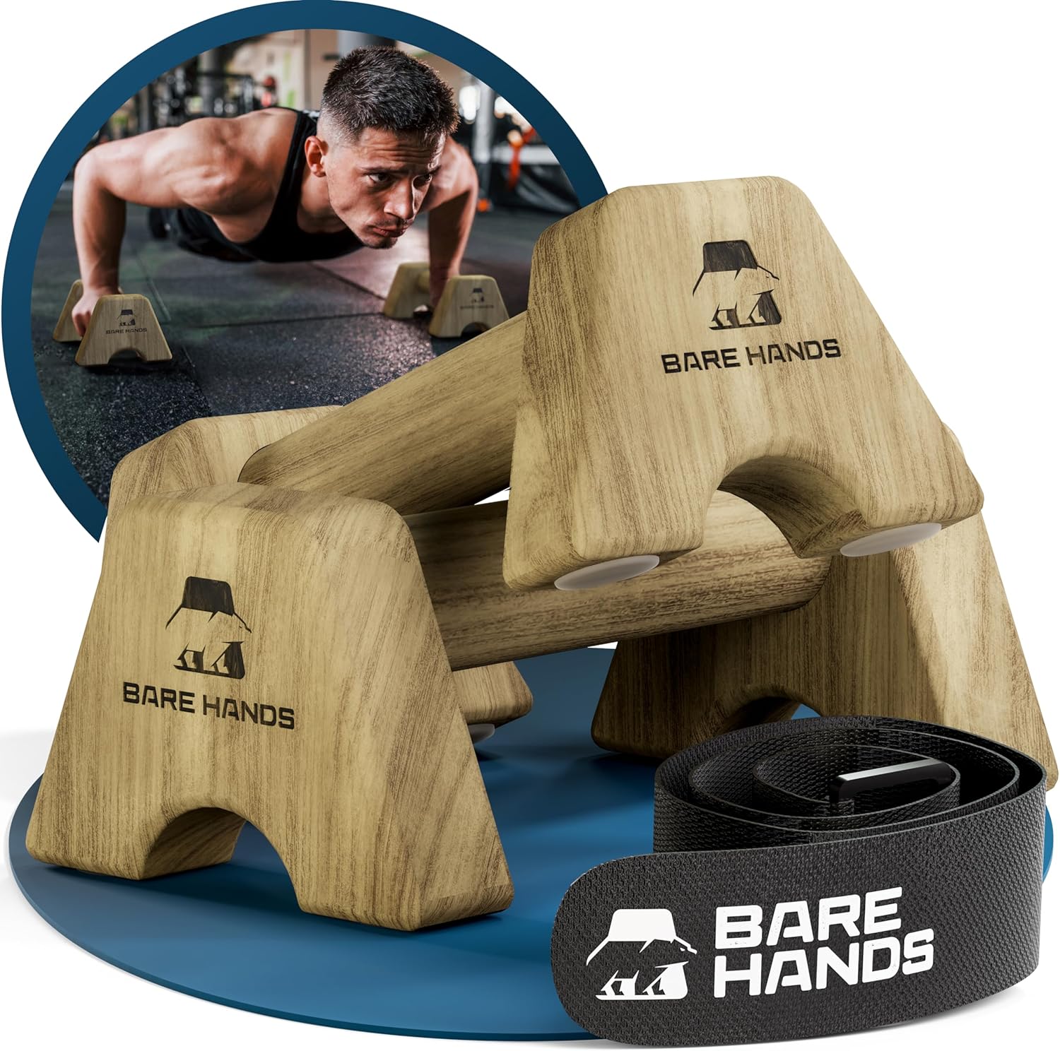 BARE HANDS Liegestützgriffe