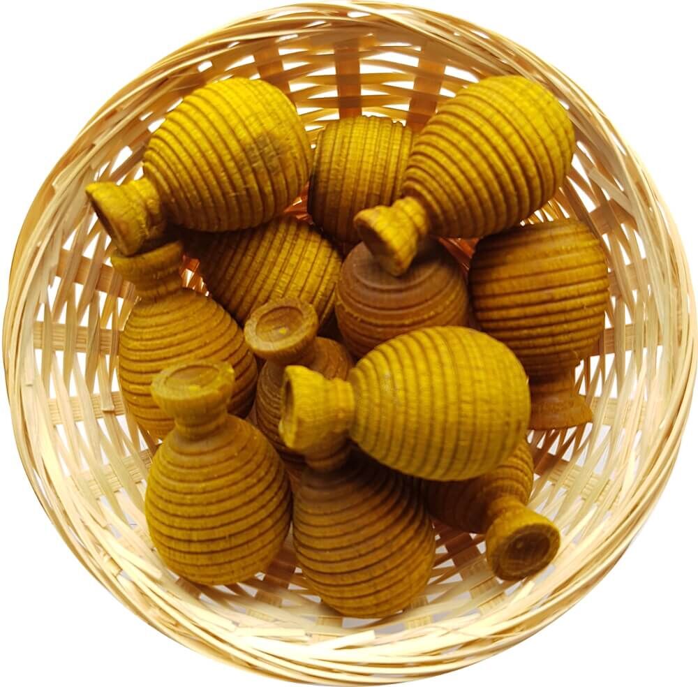 25x Ananas Duftholz zur Lufterfrischung und Raumbeduftung - Dufthölzer - Duftfrüchte - Duftkugel von DuftHolz 25x Ananas Duftholz zur Lufterfrischung und Raumbeduftung - Dufthölzer - Duftfrüchte - Duftkugel von DuftHolz