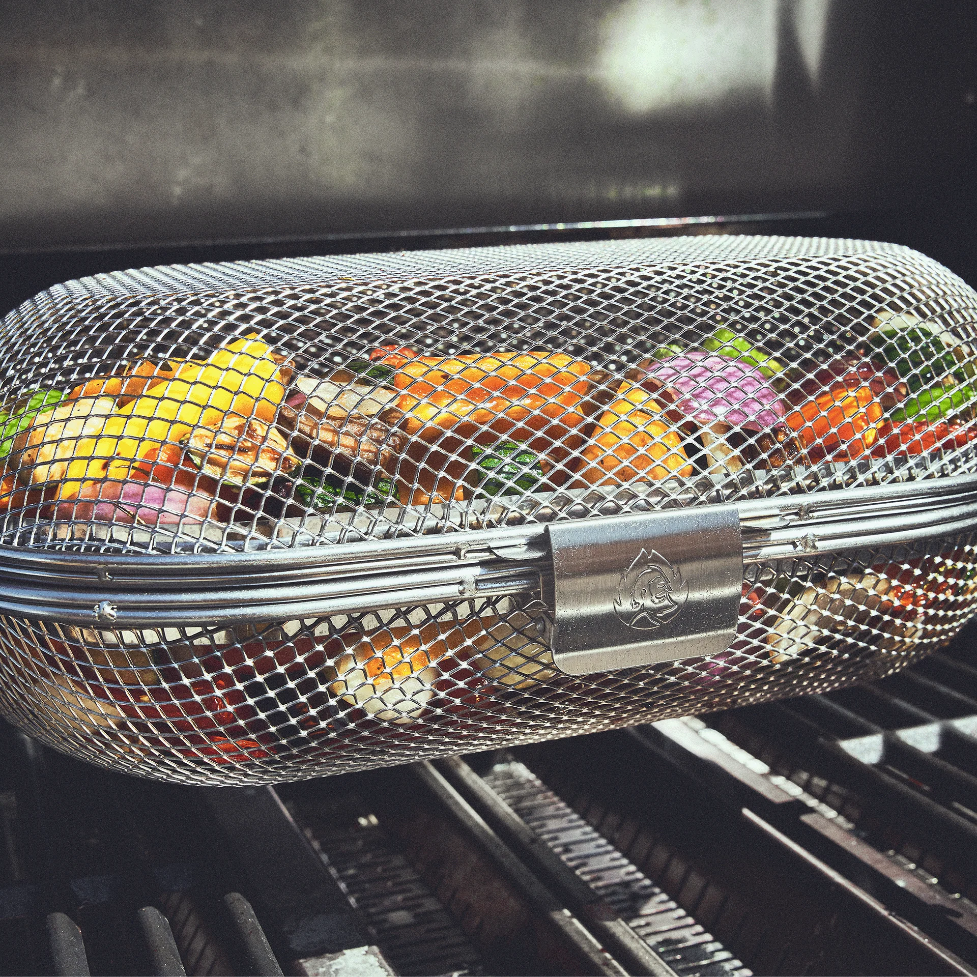 BURNHARD Grillkorb für Drehspieß von BURNHARD