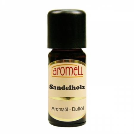 aromell Duftöl Sandelholz für Dufthölzer Warm holziger Raumduft 10ml von aromell