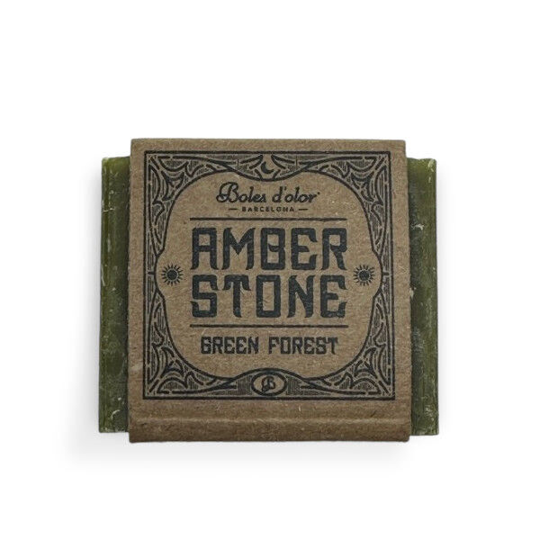 Amber Stone - Green Forest - Frischer Wald - Duft in Quadratform