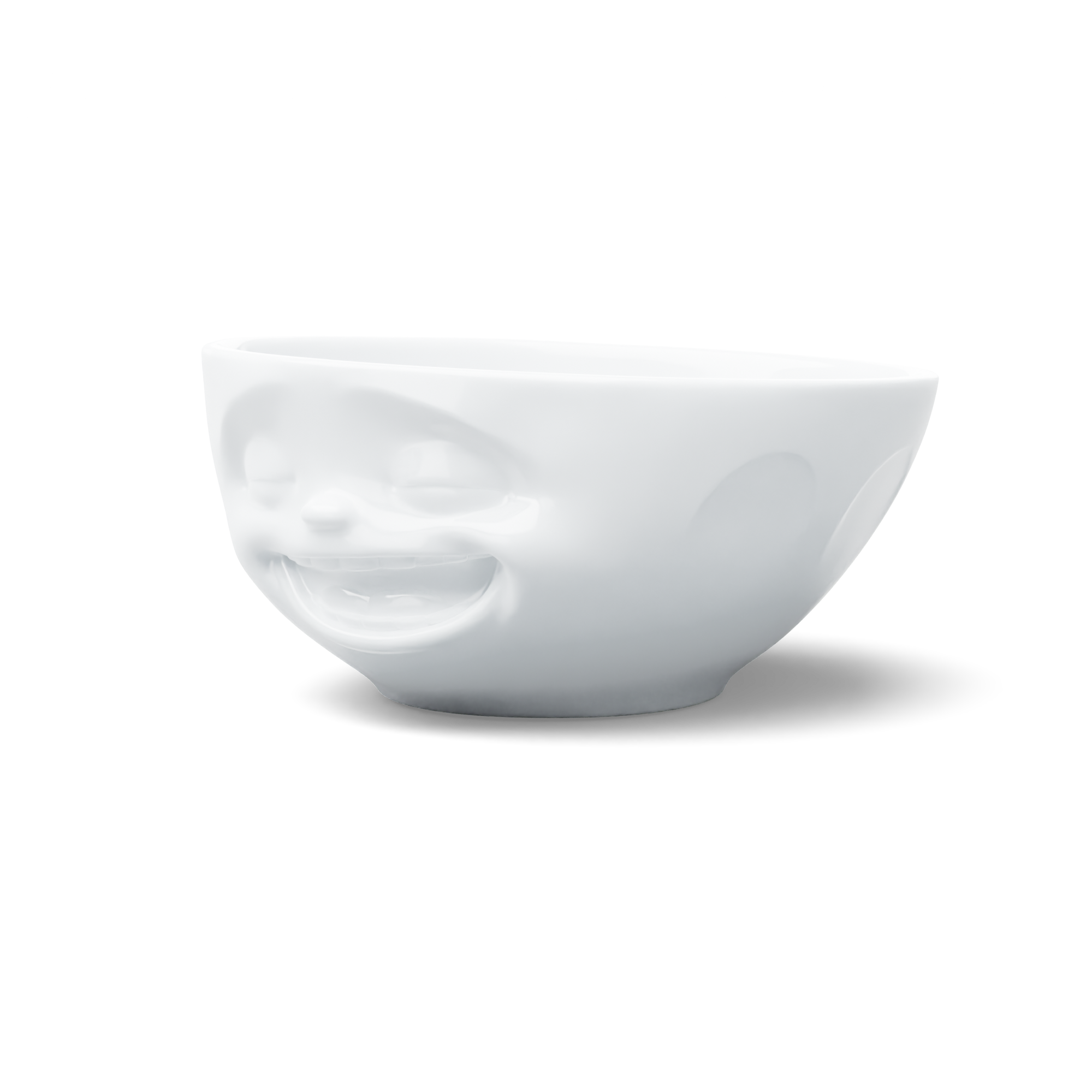 58products | Schale Lachend in weiß 350ml ideal für Eiscreme + Tapas + Dips | Made in Germany von 58products