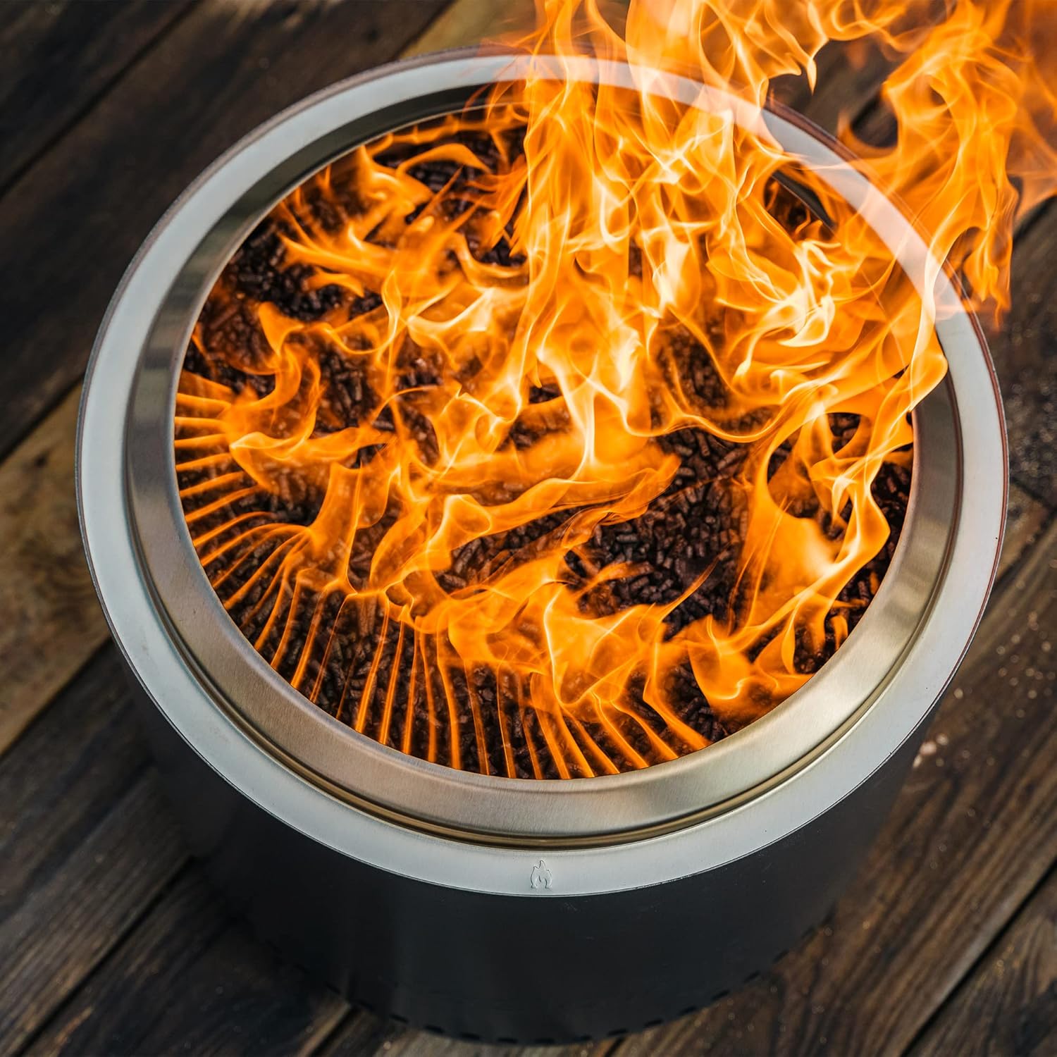 Solo Stove Bonfire-Einsatz für Pellets | Edelstahl von Solo Stove