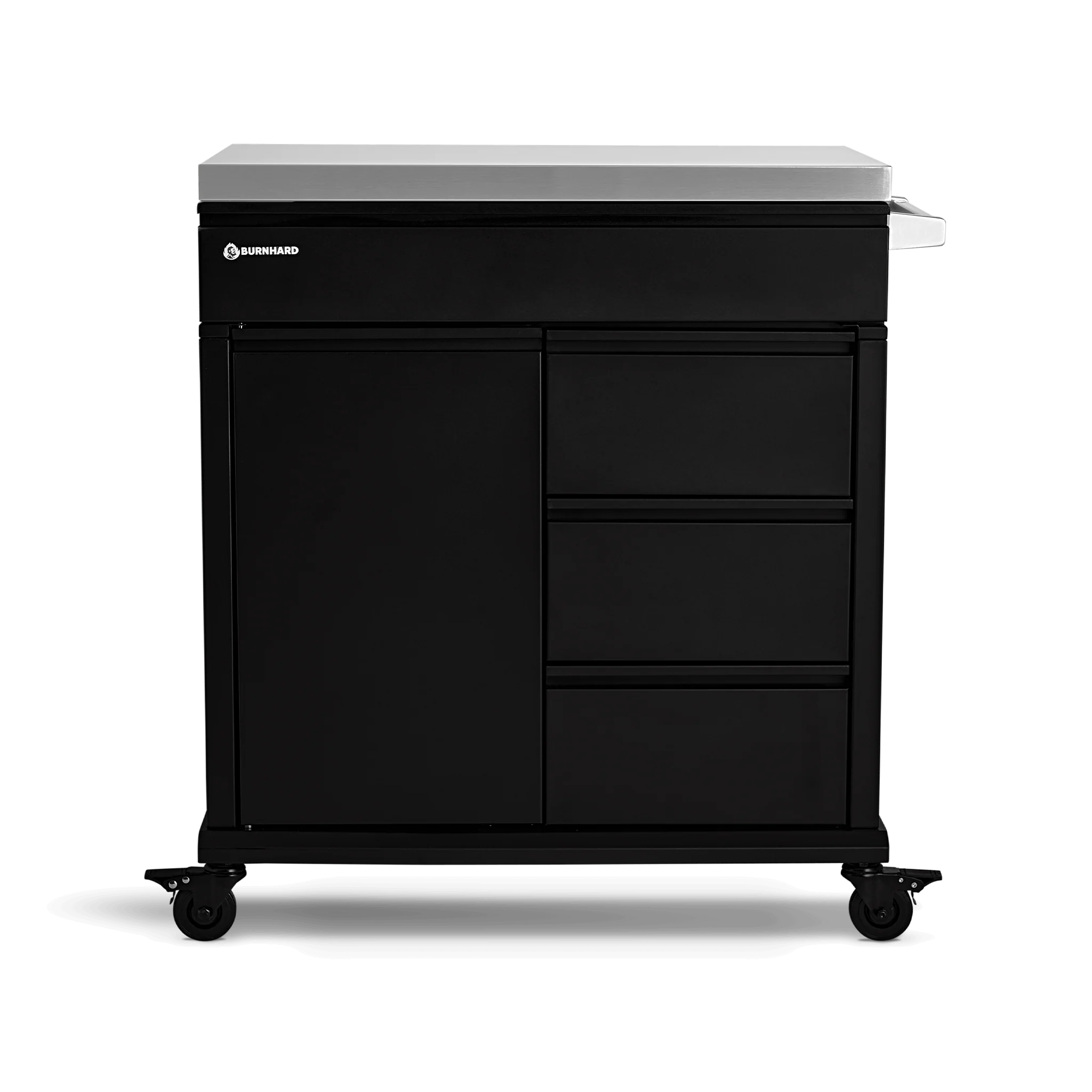 BURNHARD Grill Beistellwagen in der Farbe Schwarz