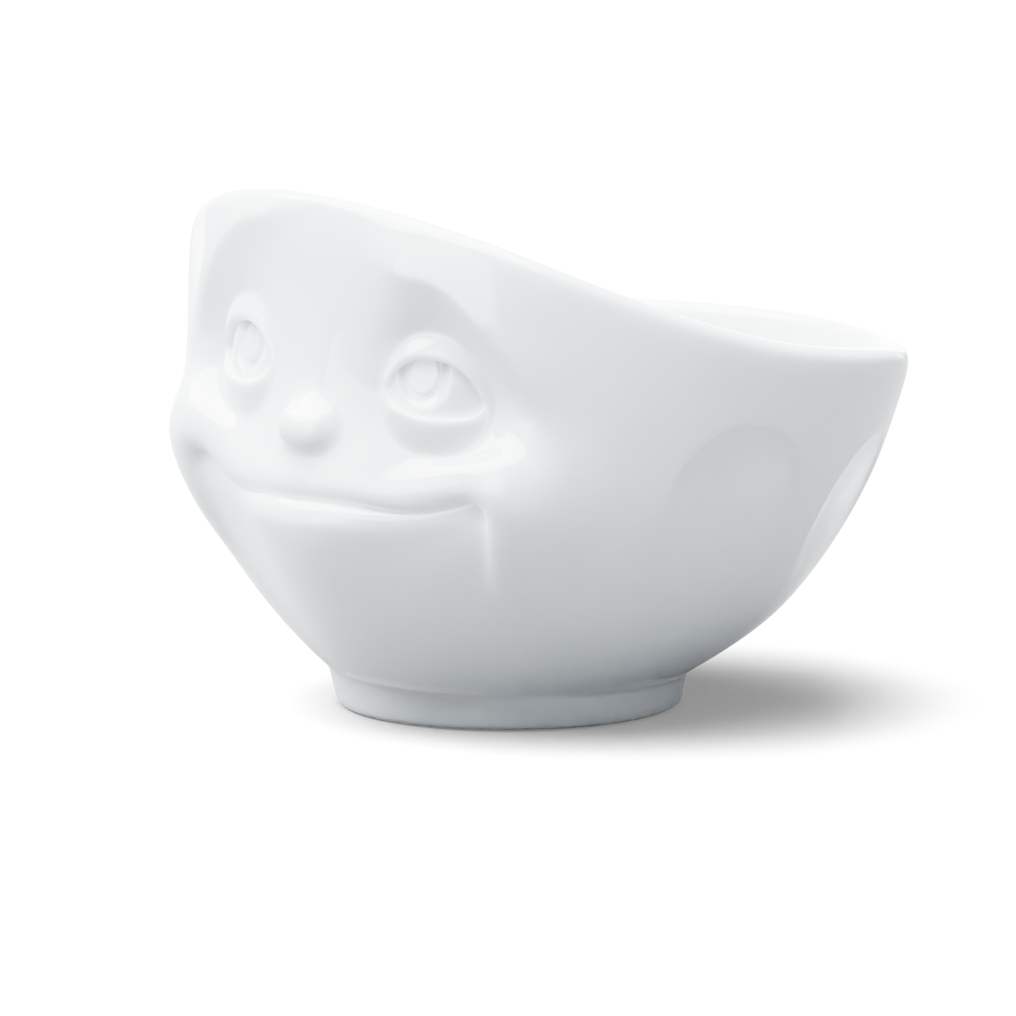 58products | Schale Verträumt in weiß 500ml ideal für leckeres Müsli + Suppen + Salate + Pasta + Süßigkeiten | Made in Germany von 58products