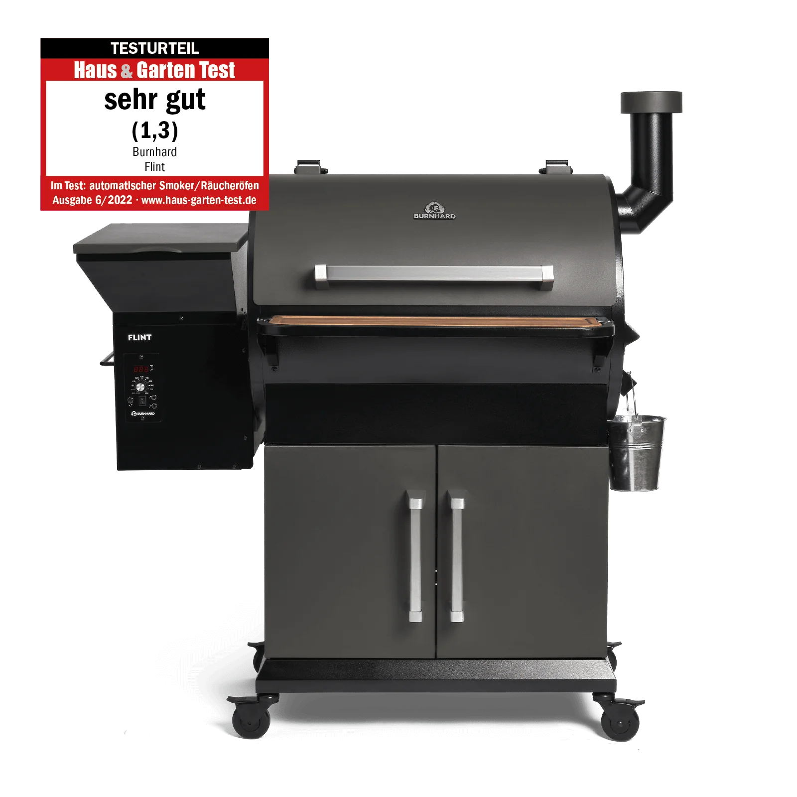 BURNHARD FLINT Pelletsmoker BURNHARD FLINT Pelletsmoker