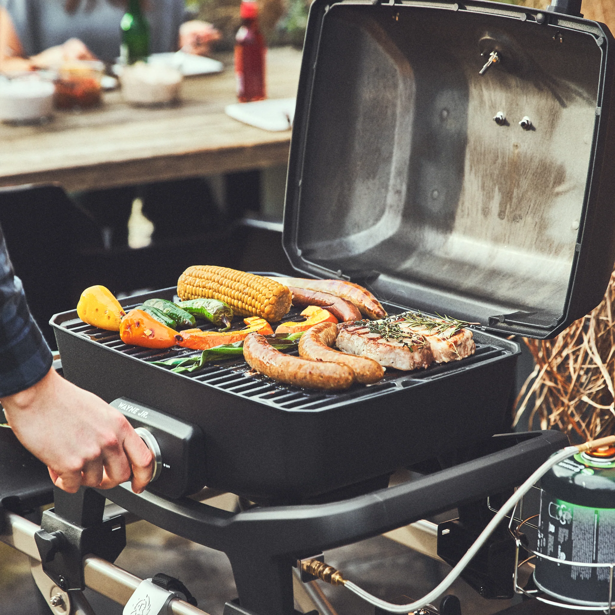 BURNHARD WAYNE Jr. Balkongrill 1-Brenner von BURNHARD