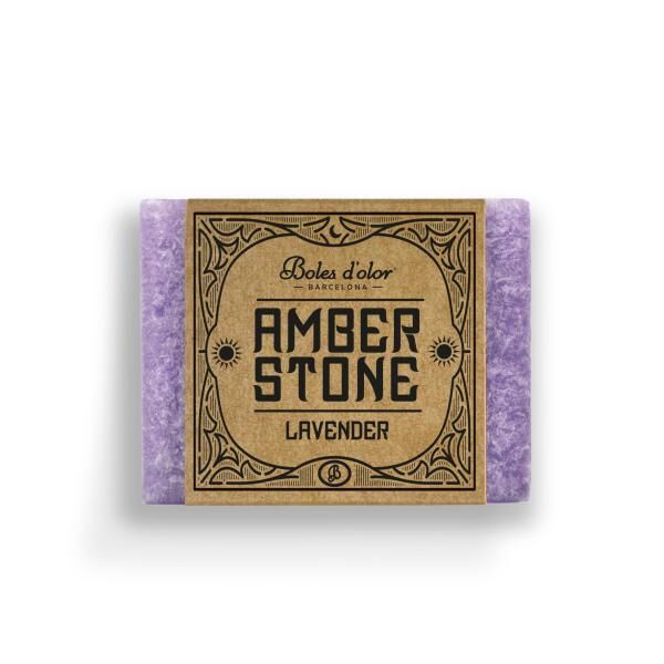Amber Stone - Lavender - Lavendel - Duft in Quadratform
